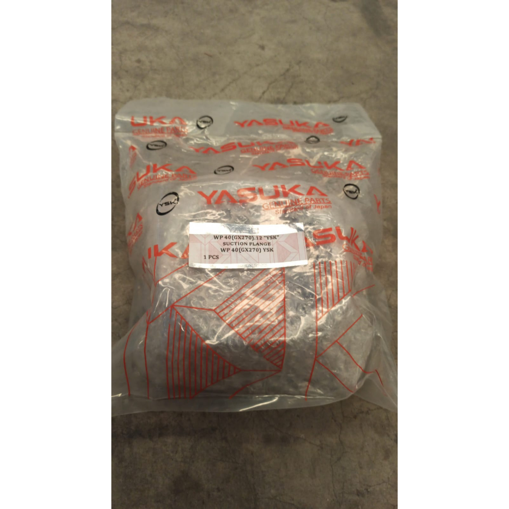 SUCTION FLANGE | WATER PUMP WP 40 YASUKA | MESIN POMPA IRIGASI