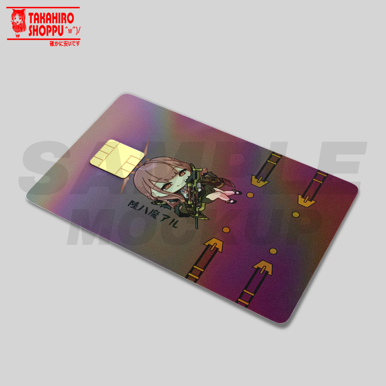 

Garskin Sticker Cover Kartu ATM Blue Archive - ARU CHIBI