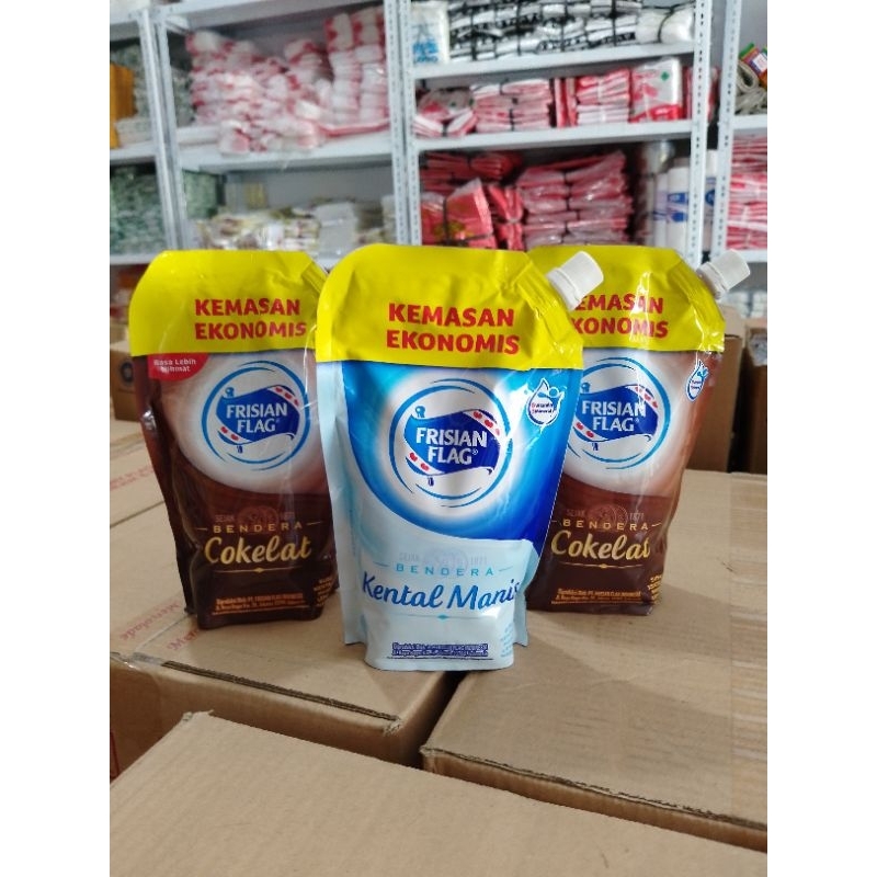 

SUSU FRISIAN FLAG SUSU BENDERA KENTAL MANIS KEMASAN EKONOMIS 545 gr