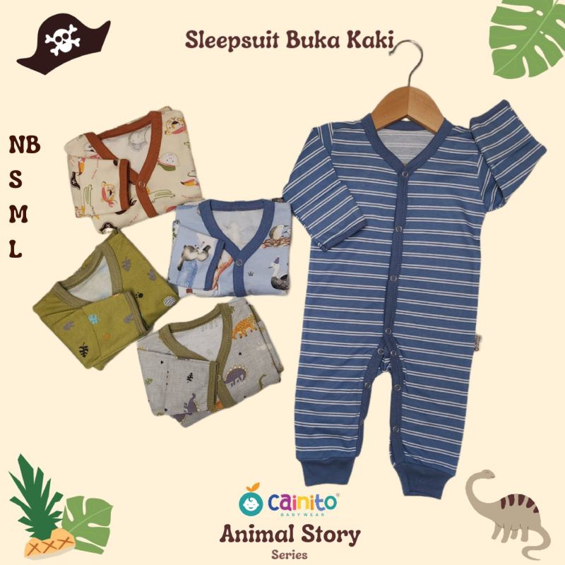 Cainito Sleepsuit Animal Newborn
