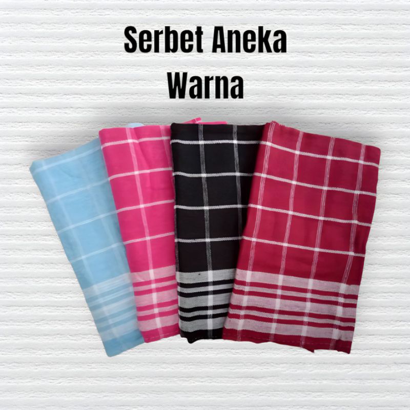 SERBET MAKAN ANEKA WARNA LUSINAN