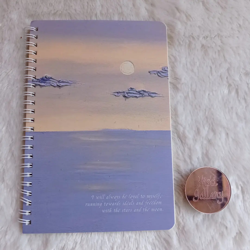 

Buku Tulis Catatan Notebook Ring A5 / Notebook Journal / Buku Tulis A5 Spiral Notebook Aesthetic / Spiral Buku Agenda