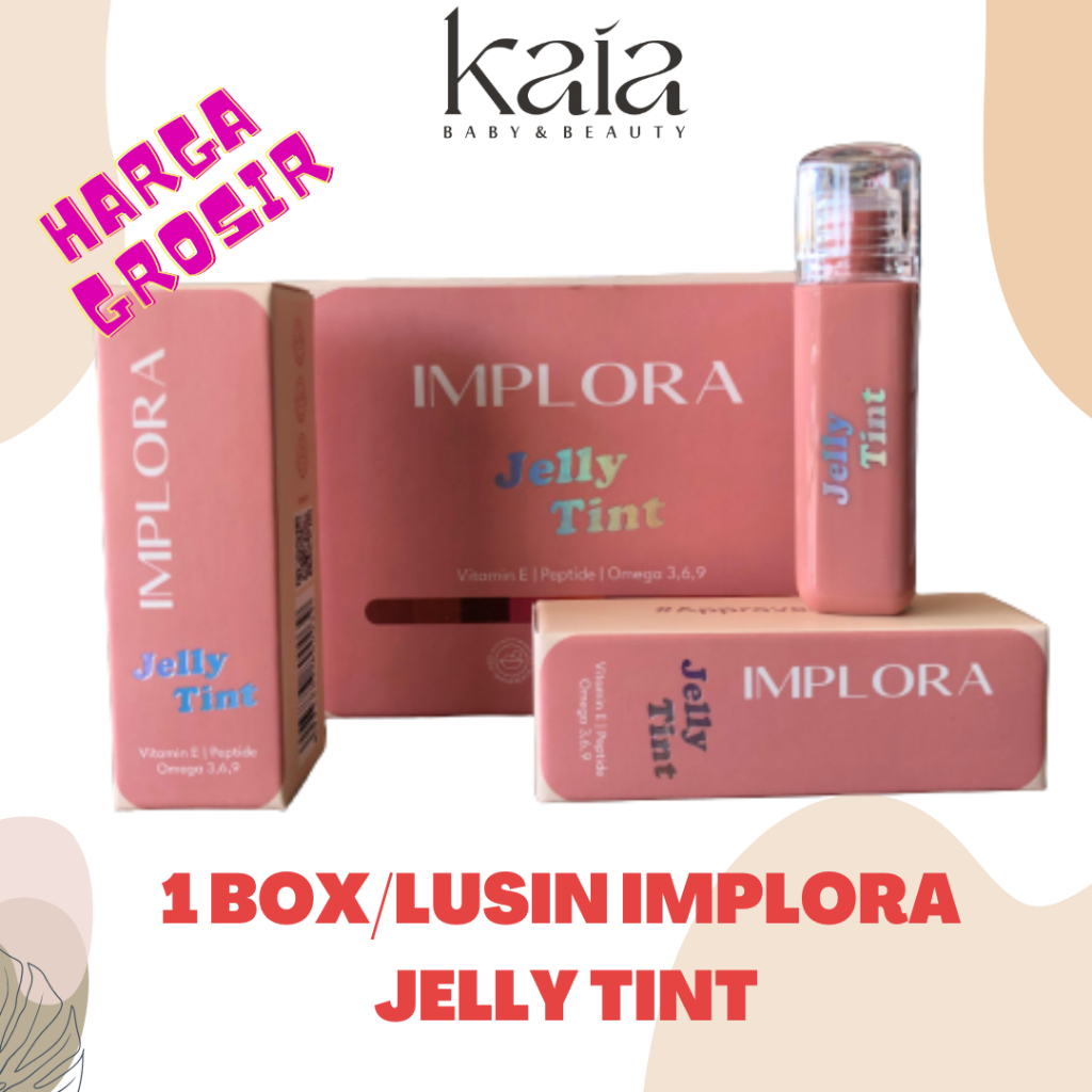 Implora Jelly Tint 1lusin/box - Original BPOM