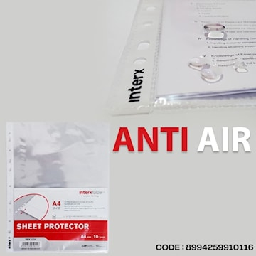 

SHEET PROTECTOR FC A4 PELINDUNG KERTAS BINDER MAP PLASTIK ECO