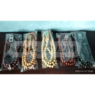 [50PCS] tasbih souvenir tasbih 99 kayu bandu plat tasbih kemas plastik tasbih digital tasbih murah1