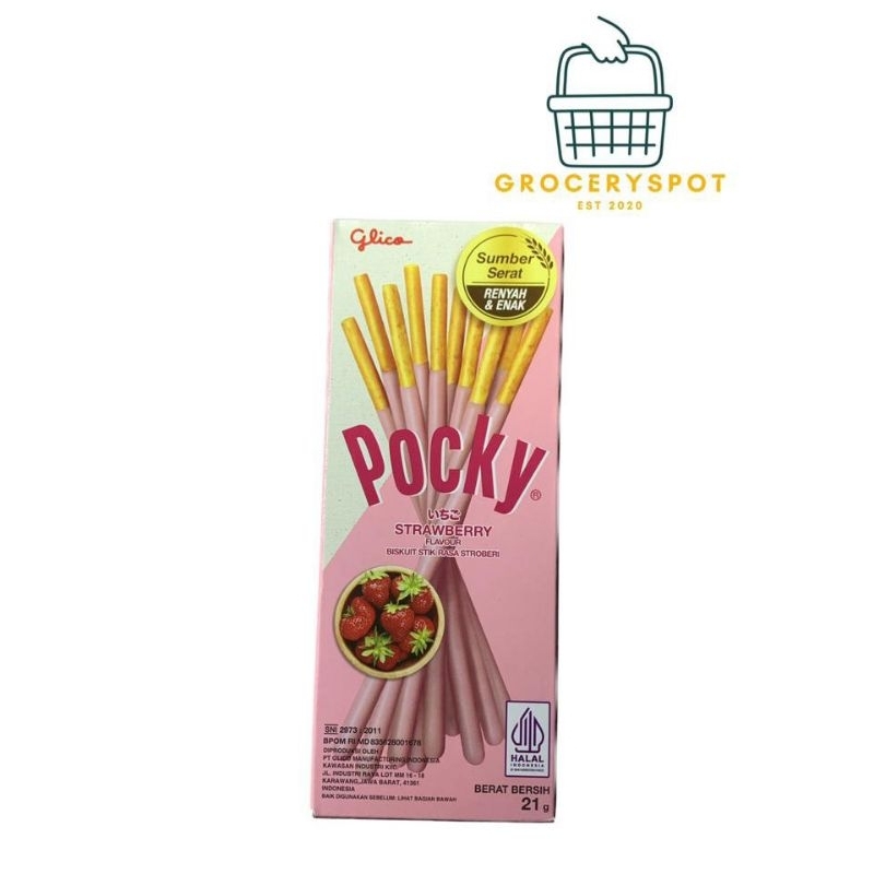 

[JGS] POCKY STRAWBERRY / Biskuit pocky rasa strawberry