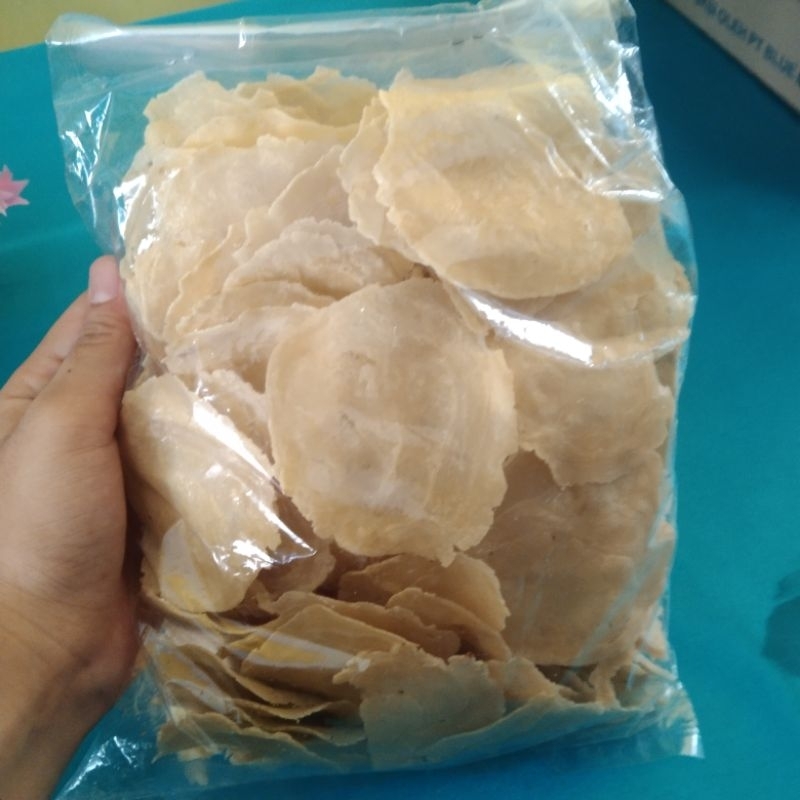 

emping jagabaya 250gram asli daerah Lebak Banten