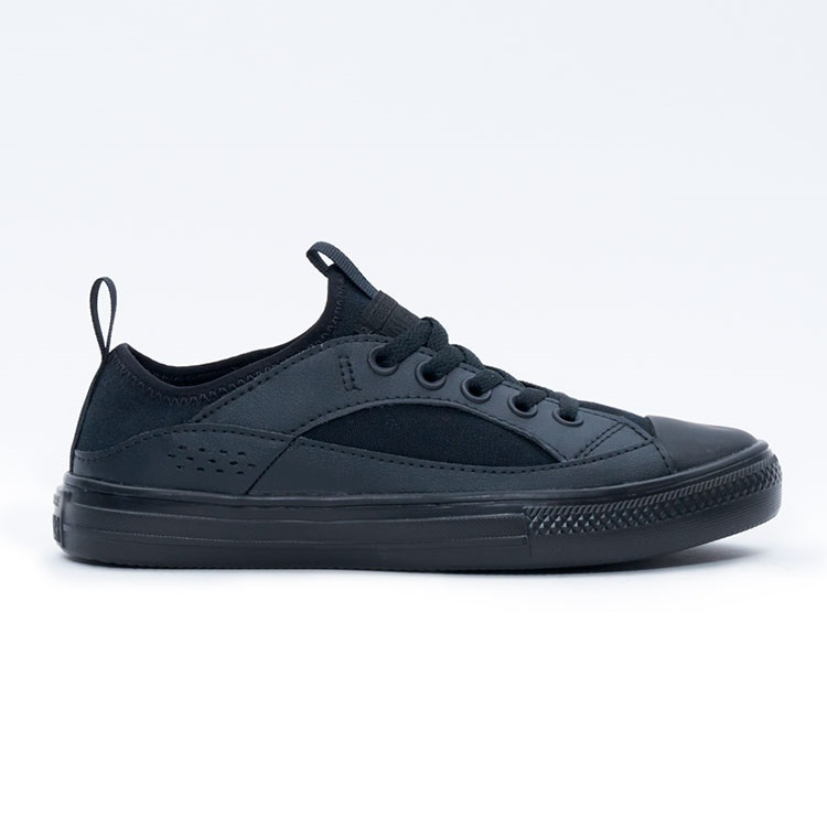 Sepatu Converse Chuck Taylor All Star Wave Ultra Ox Full Black Sneakers Casual Style Lifestyle Origi