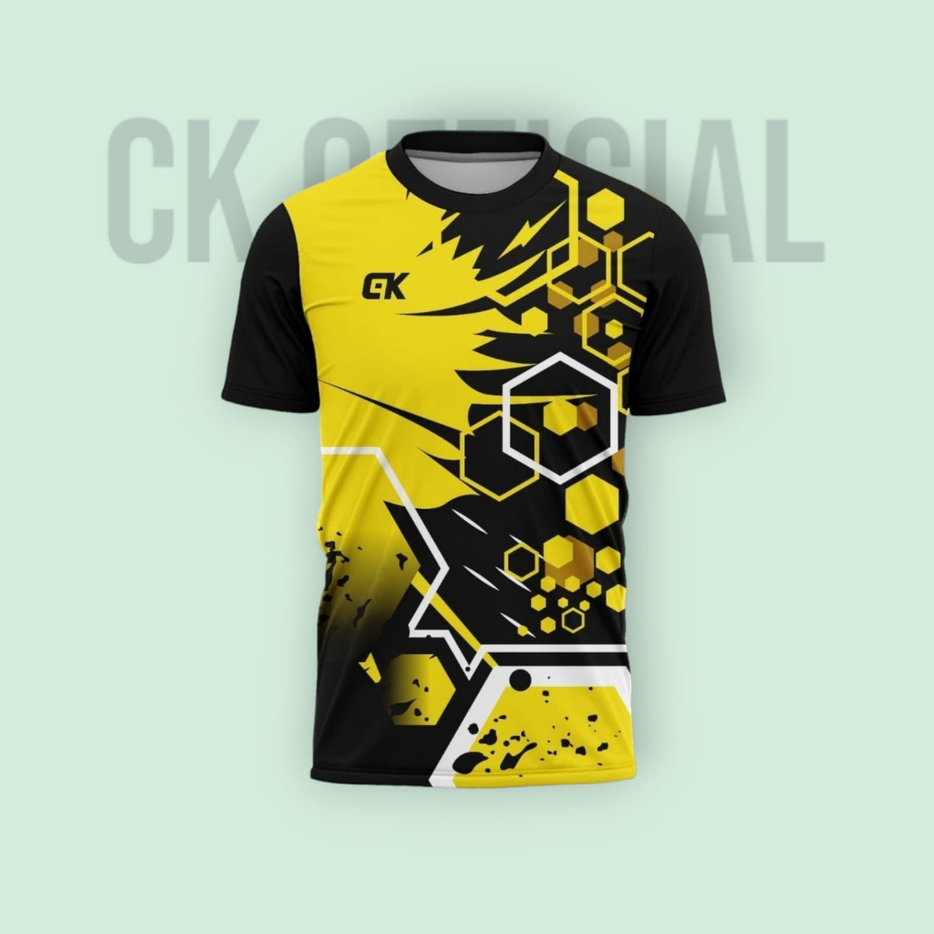 KAOS BAJU ATASAN JERSEY OLAHRAGA PRINTING BADMINTON,VOLLY,FUTSAL,BOLA,TRAINING SIZE JUMBO XXL