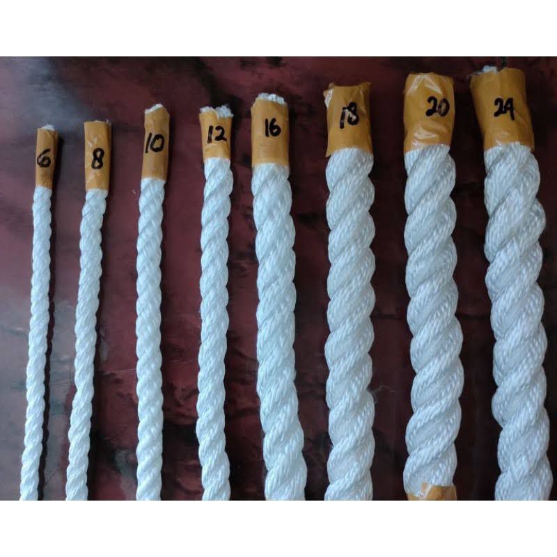 

Tali Tambang Nilon 6mm 8mm 10mm 12mm 14mm 16mm 18mm Kuat Berkualitas Meteran