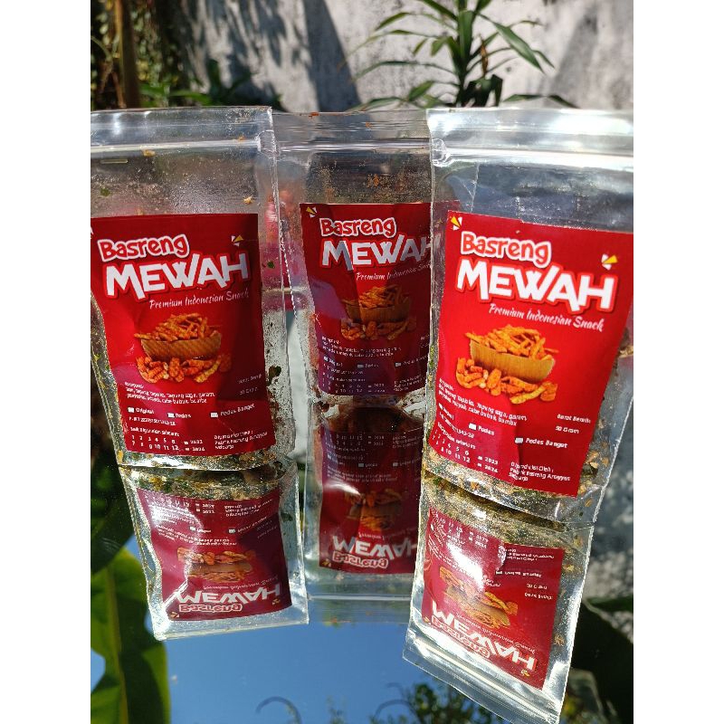 

Basreng Mewah Super Pedas Daun Jeruk 50 Gram