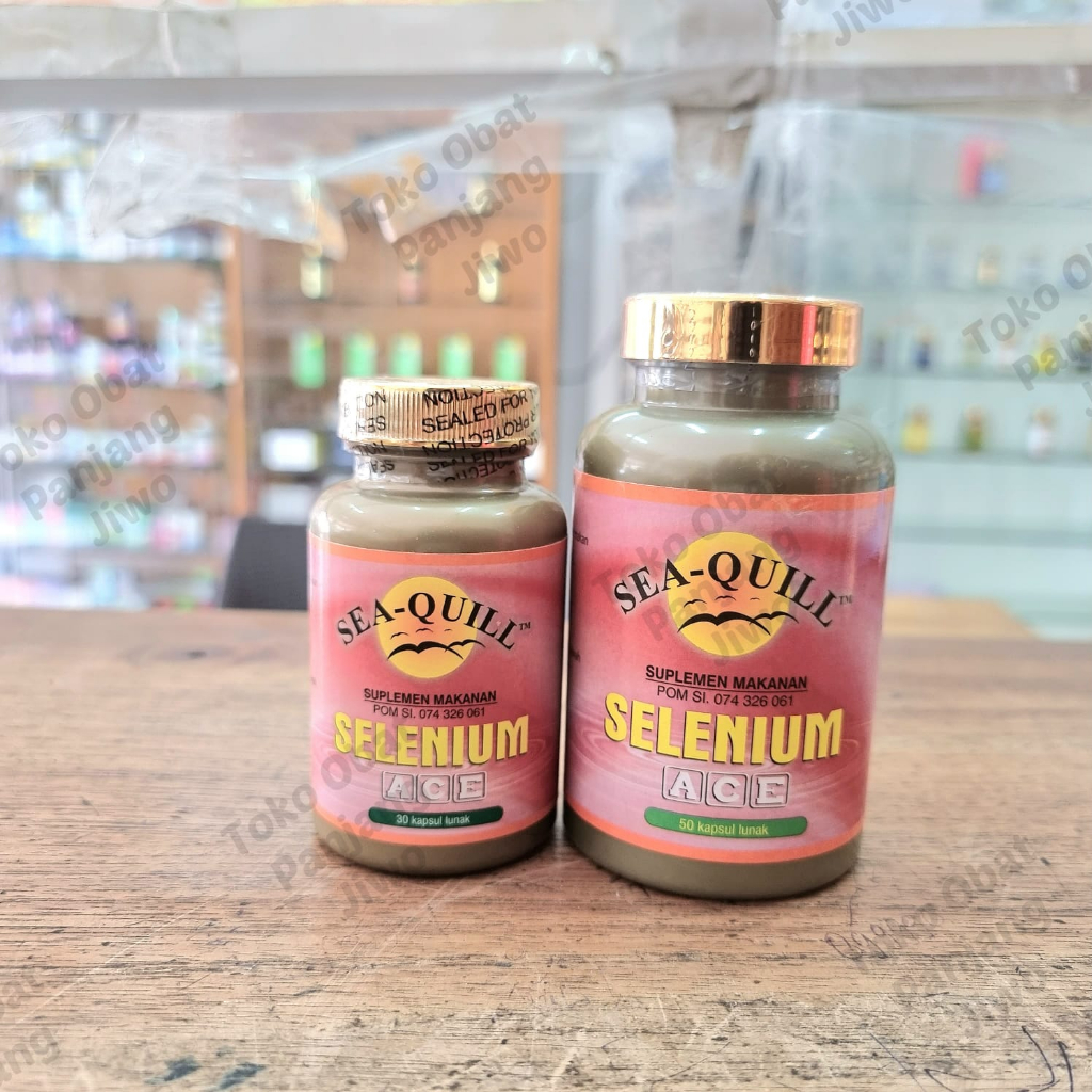 Sea-Quill Selenium ACE 30'S 50'S - Vitamin C 500MG, Vitamin E 200 IU