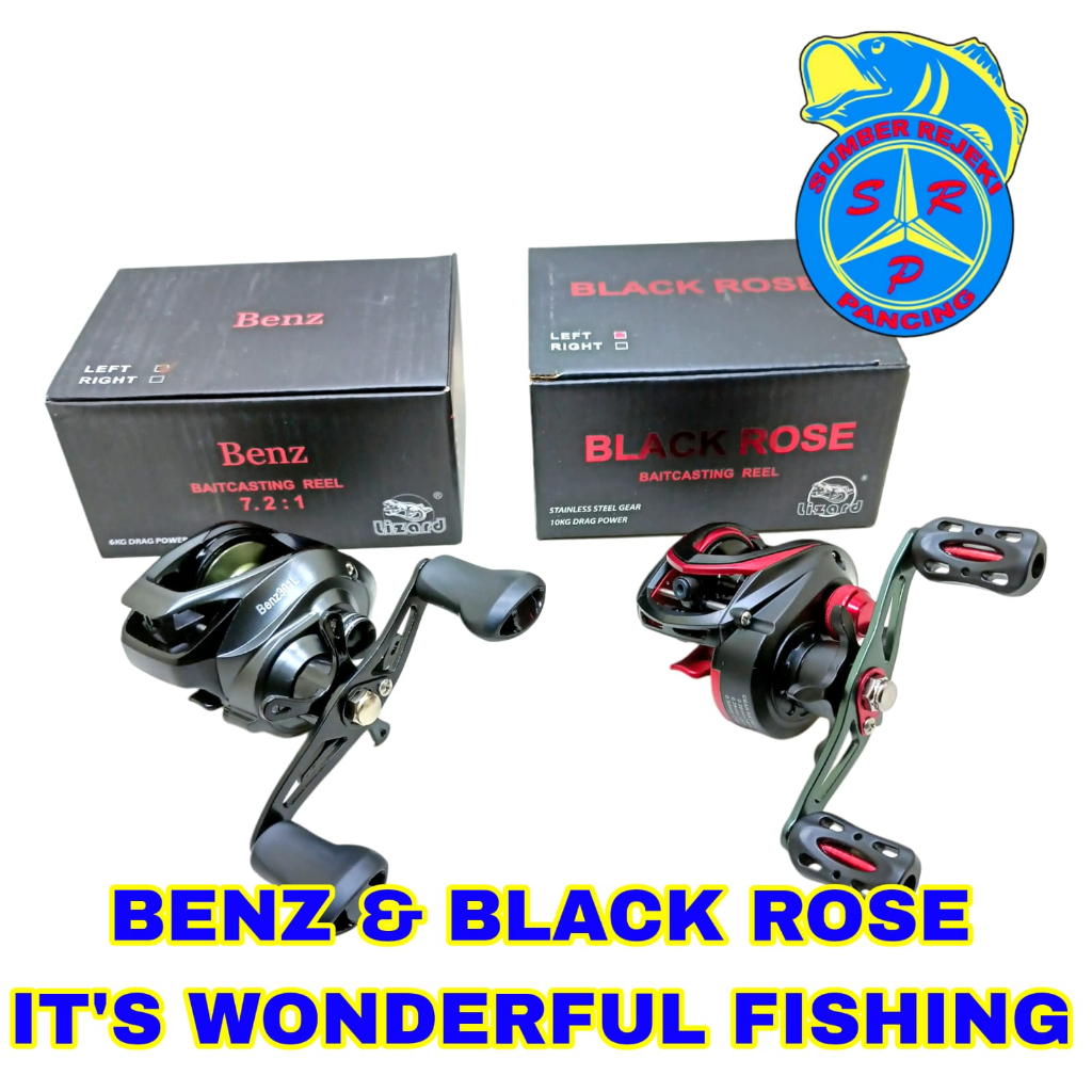 Reel bc Lizard benz dan black rose