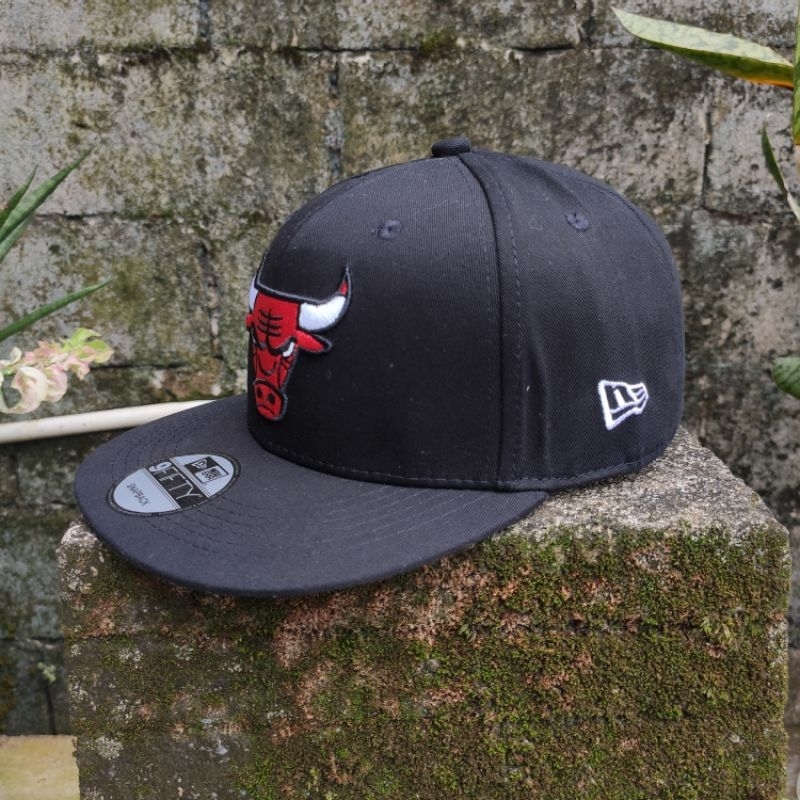 topi snapback chicago bulls new era cap