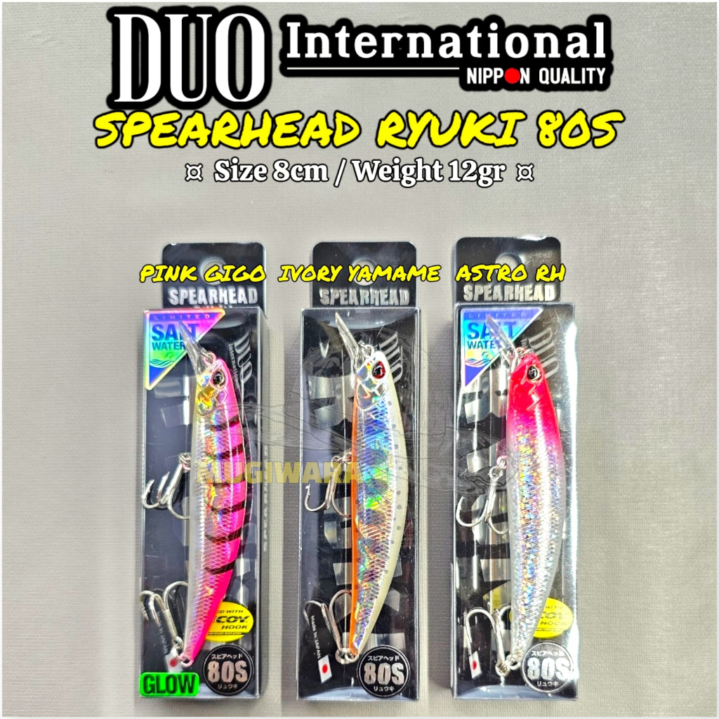 Umpan Casting Minnow DUO Spearhead Ryuki 80S