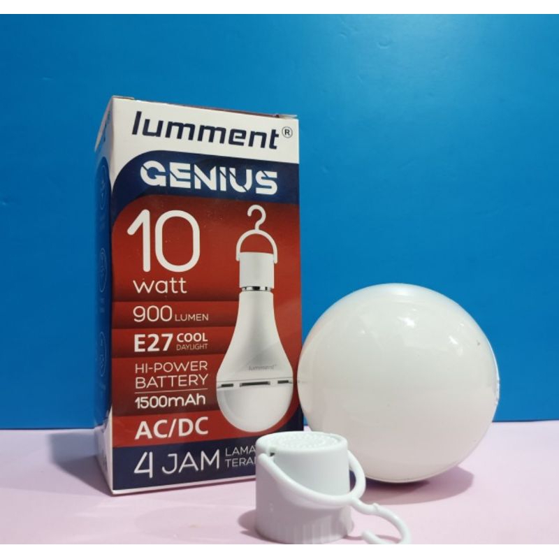 lampu emergency lumment AC/DC / lampu mati lampu hidup / lampu lumment genius 10Watt &  15W