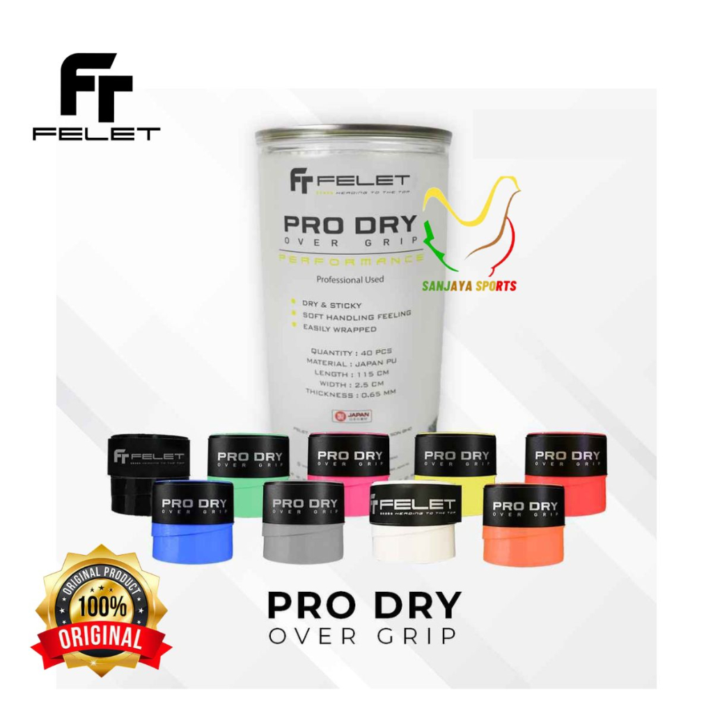 GRIP FELET PRODRY FELET PRO DRY ORIGINAL PERTOPLES 1 TOPLES