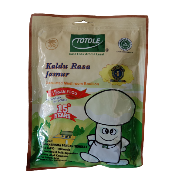 

TOTOLE Kaldu Jamur Penyedap Rasa 80 gram