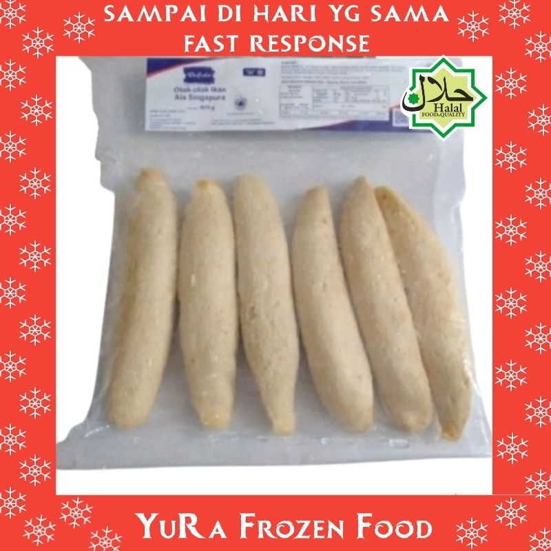 

SHIFUDO Otak Otak Singapura 500 gr Isi 6