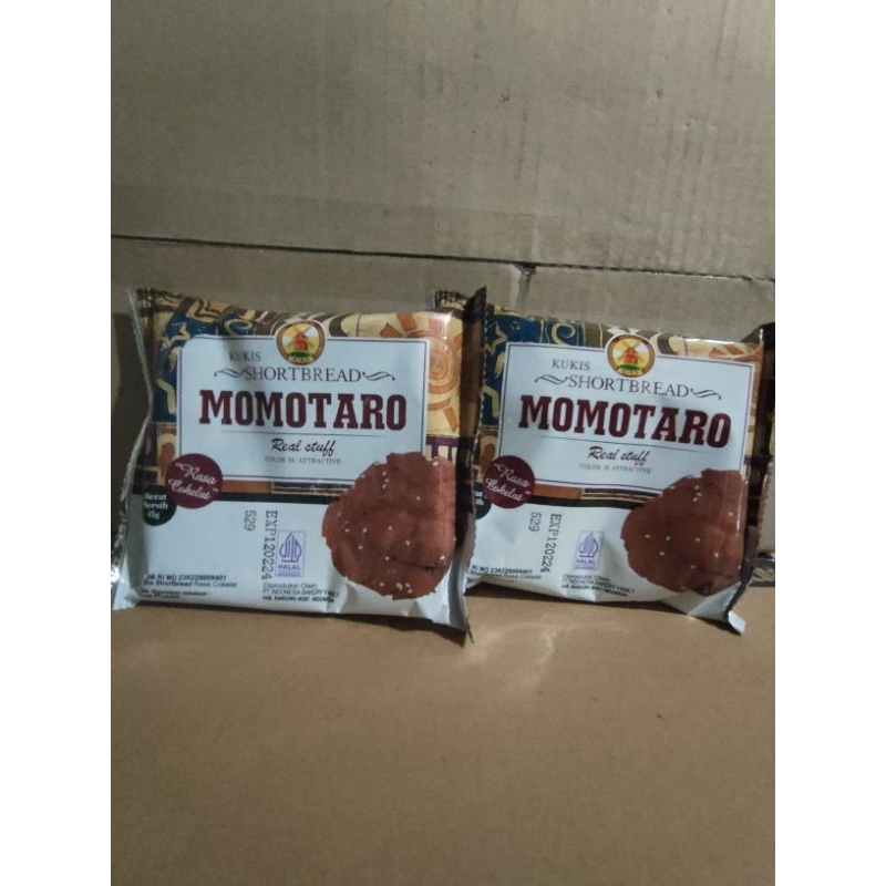 

momotaro kukis shortbread kukis rasa coklat bronis