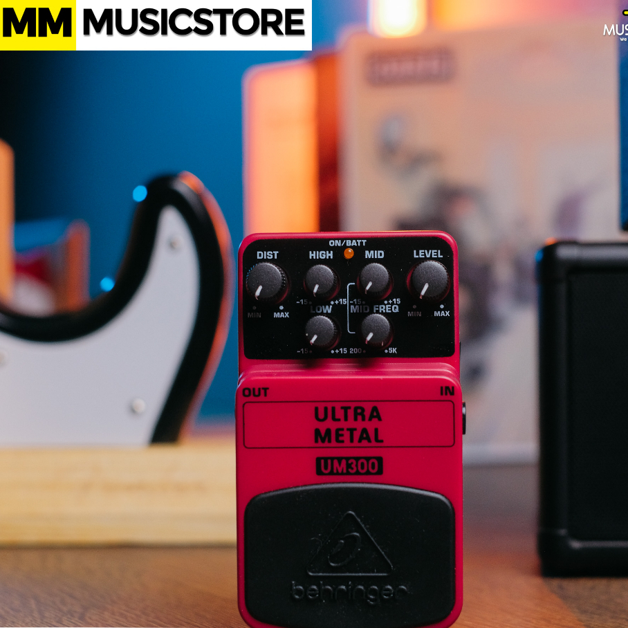 FX Gitar Behringer UM300 ULTRA METAL, Heavy Metal Distortion Effects Pedal Efek Gitar Original