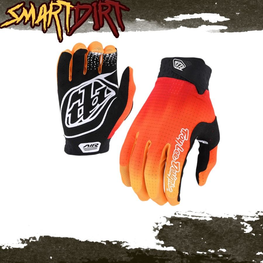 Sarung Tangan TLD Air Jet Fuel Black Red Glove TLD Trail Original