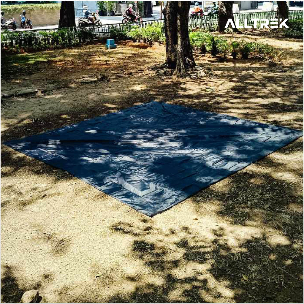 ALLTREK Footprint Alas Tenda PEAK VILLA Camping PE Waterproof Groundsheet Tarp