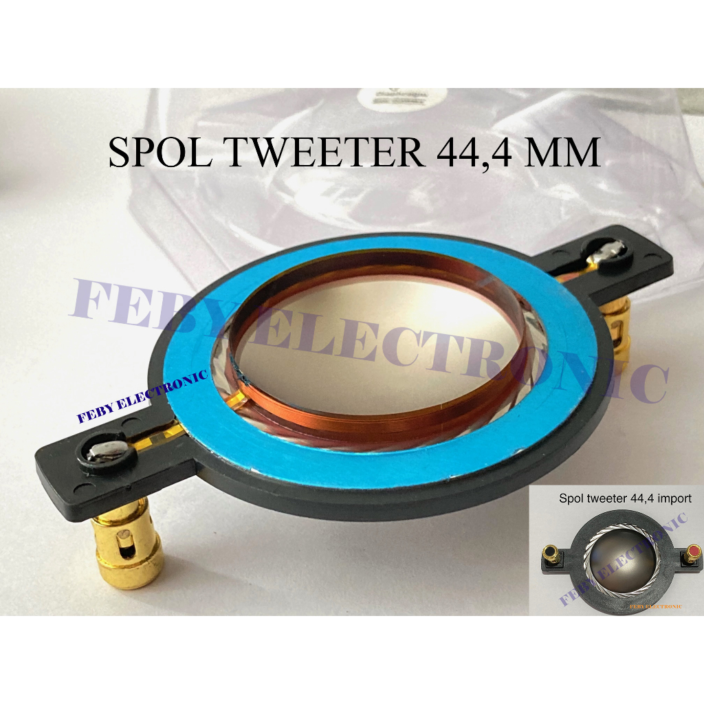 Spol Tweeter Titanium 44mm + Binding post Spool Spul Tweeter