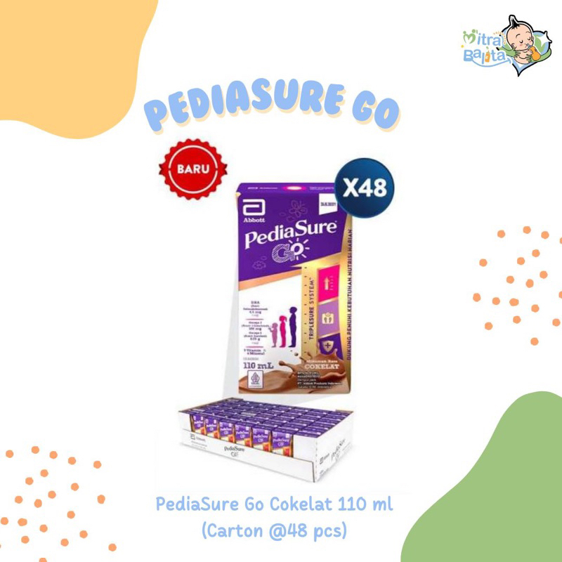 

Pediasure Go Cokelat Susu UHT 48 x 110ml