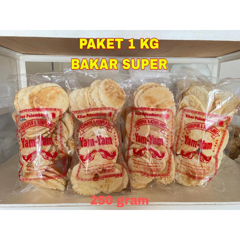 

paket 1 kg bakar badak ikan super