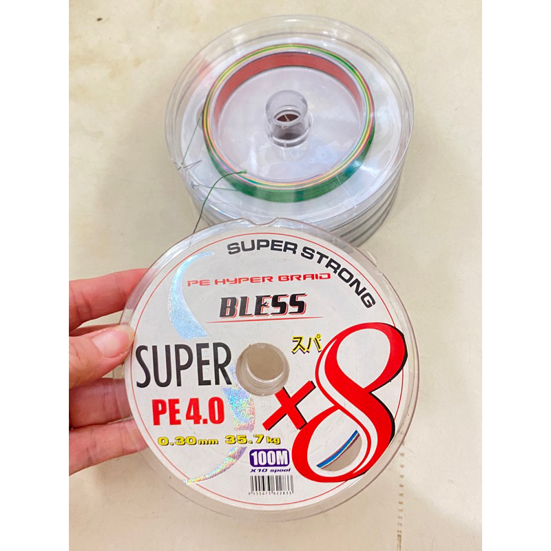 Senar PE Bless Super Pe X8 100meter