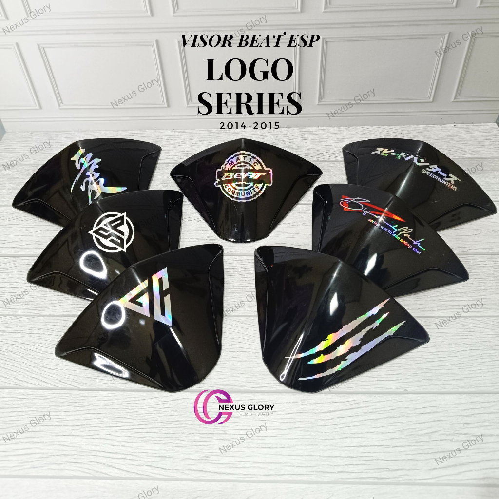 VISOR BEAT FI ESP LOGO SERIES VISOR VARIASI BEAT ESP 2014-2015 WINDSHIELD BEAT KACA DEPAN BEAT FI AK