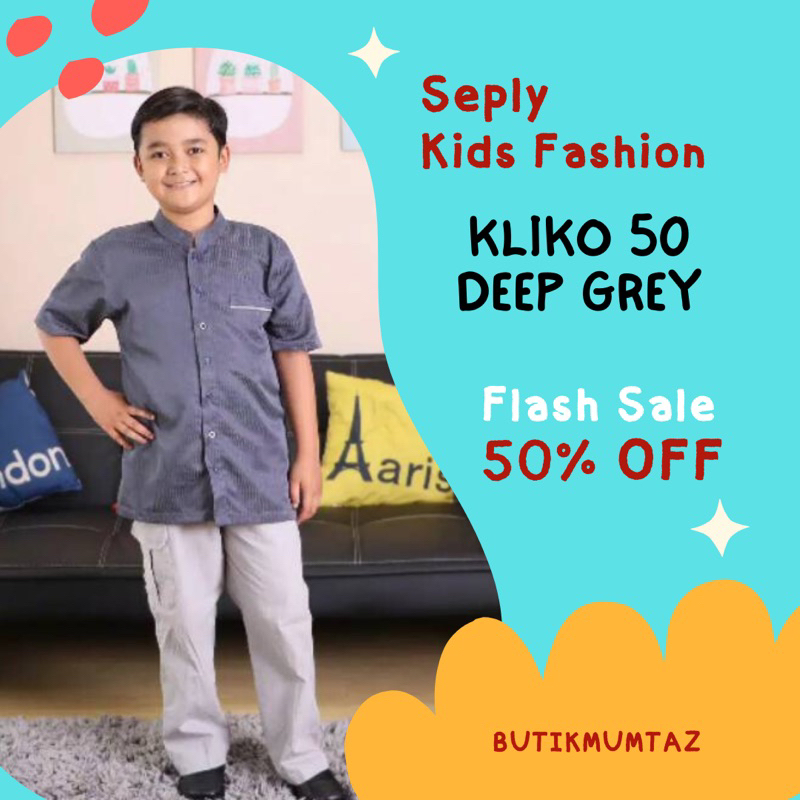 Koko Anak Kliko50 Deep Grey/Seply Koko Anak