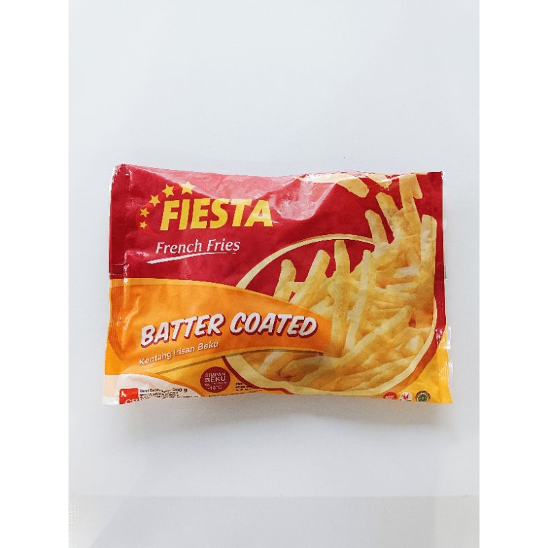 

KENTANG GORENG FIESTA Shoestring/Crinkle/Batter Coated FIESTA