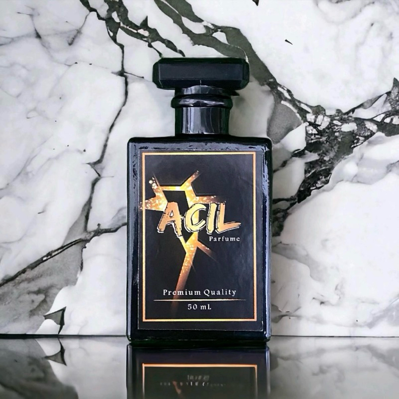 ACIL PARFUM - 50ML 1 BOTOL - PREMIUM QUALITY - TAHAN LAMA 24JAM