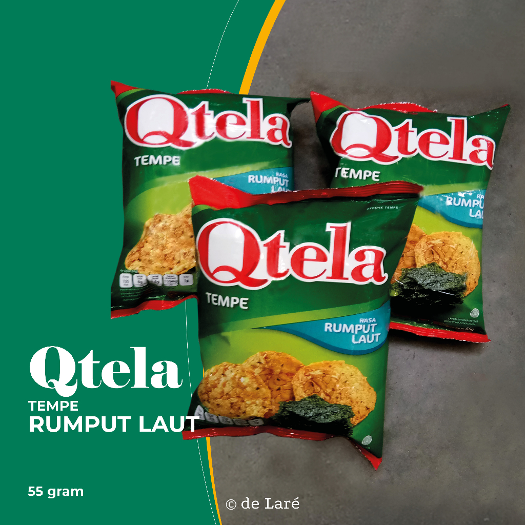 

Qtela Tempe Rumput Laut I 55 gram