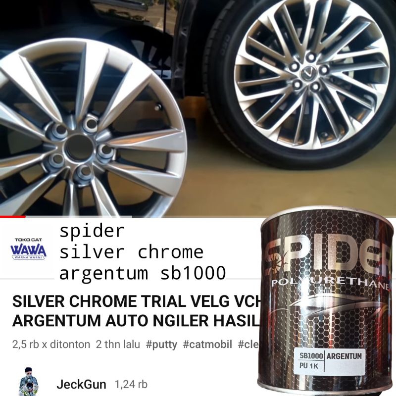 cat effect chrome PU1K spider argentum chrome SB 1000 200ml/ecer