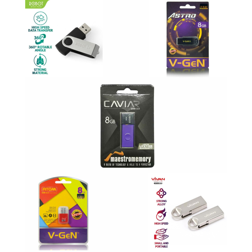 FLASHDISK ROBOT/VGEN/SANDISK 4GB 8GB 16GB 32GB 64GB ORIGINAL BERGARANSI