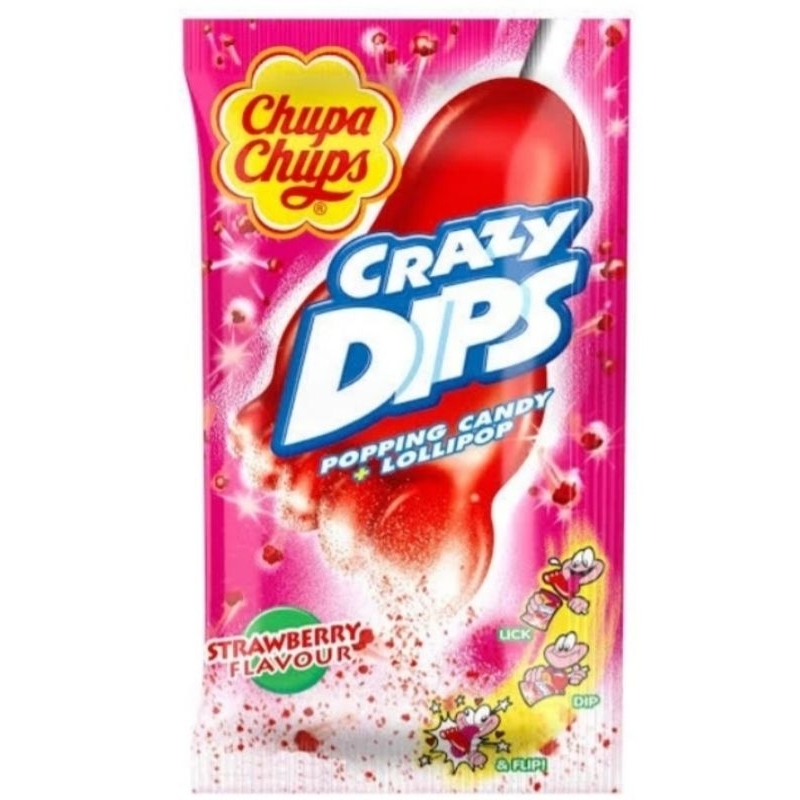 

PEEMEN CHUPA CHUPS CRAZY DIPS STRAWBERRY FLAVOUR