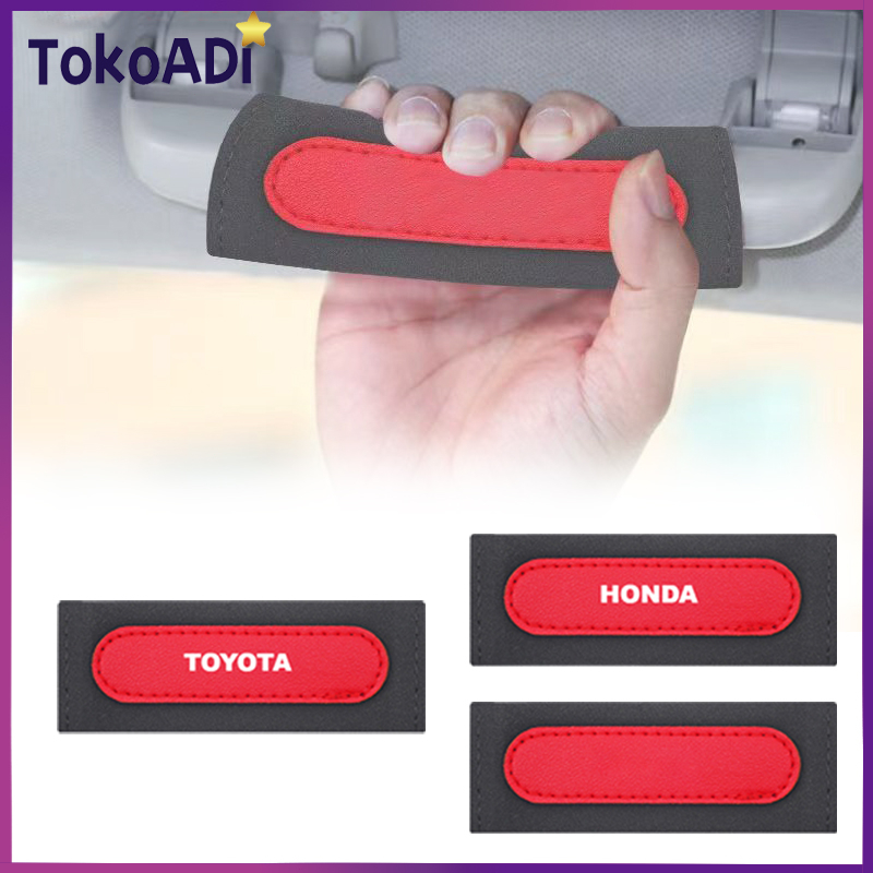 2PCS Sarung Pelindung Handle Atap Mobil / Sarung Handle Plafon Mobil / Pelindun Cover Grip Mobil