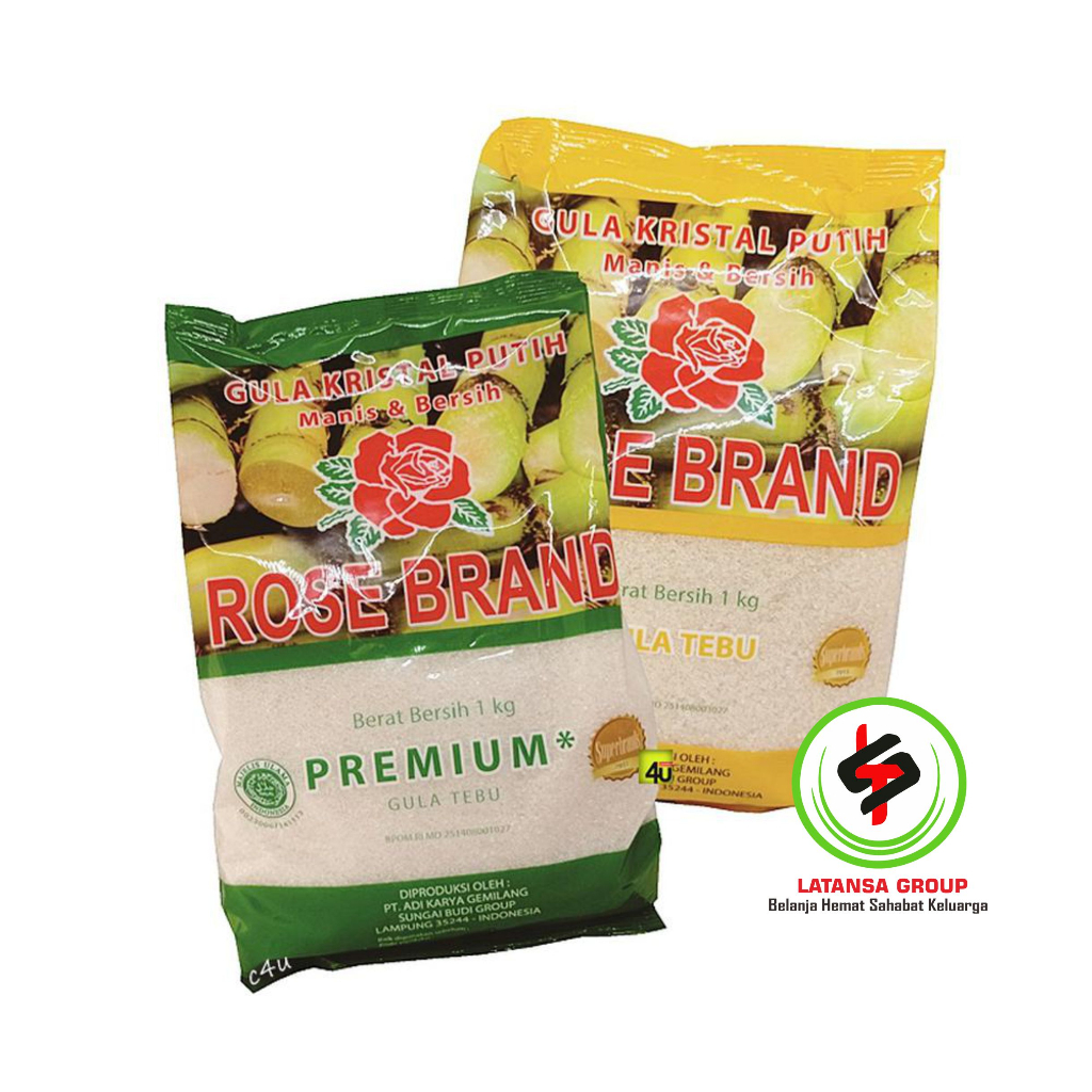 

Rose Brand Gula Pasir Kemasan 1Kg