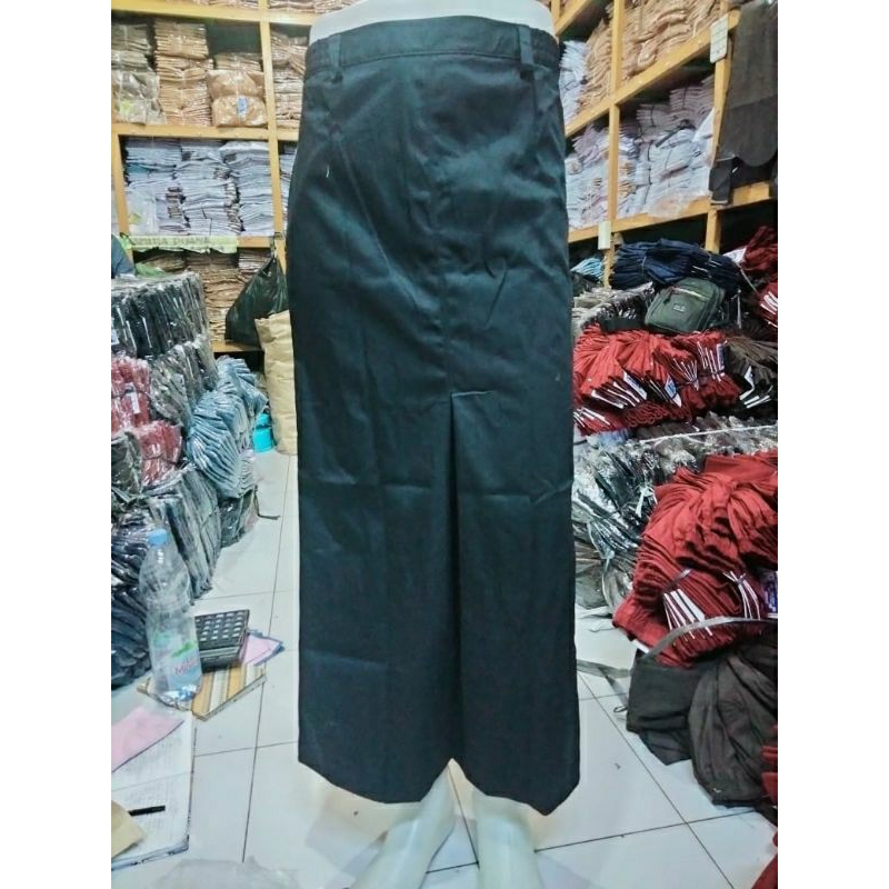 seragam sekolah seragam rok sepan warna hitam SMP/SMA