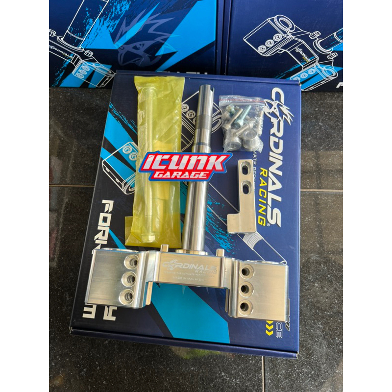 segitiga stang T stang bawah CARDINALS Racing ORIGINAL ALMUNIUM MX KING 150 / Y15ZRL