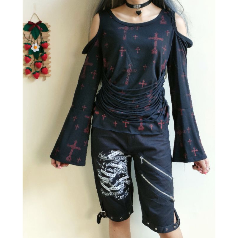 [720] SET GOTHIC HARAJUKU DRUG HONEY AND DEORART JAPAN