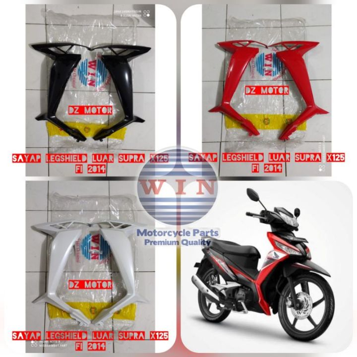 LEKSIL LUAR SAYAP SUPRA X 125 FI TAHUN 2014 MERK WIN