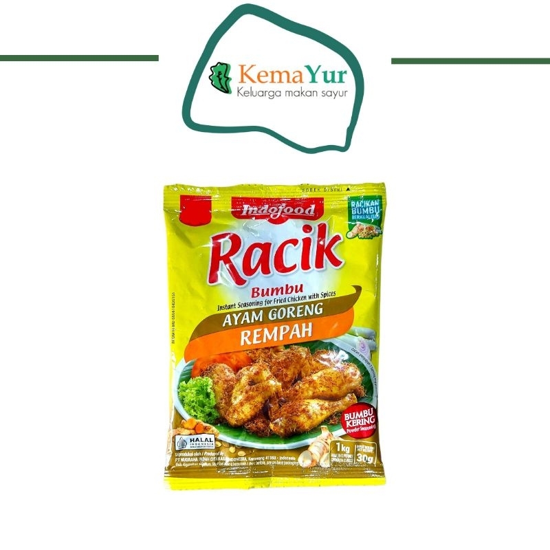 

RACIK AYAM GORENG REMPAH