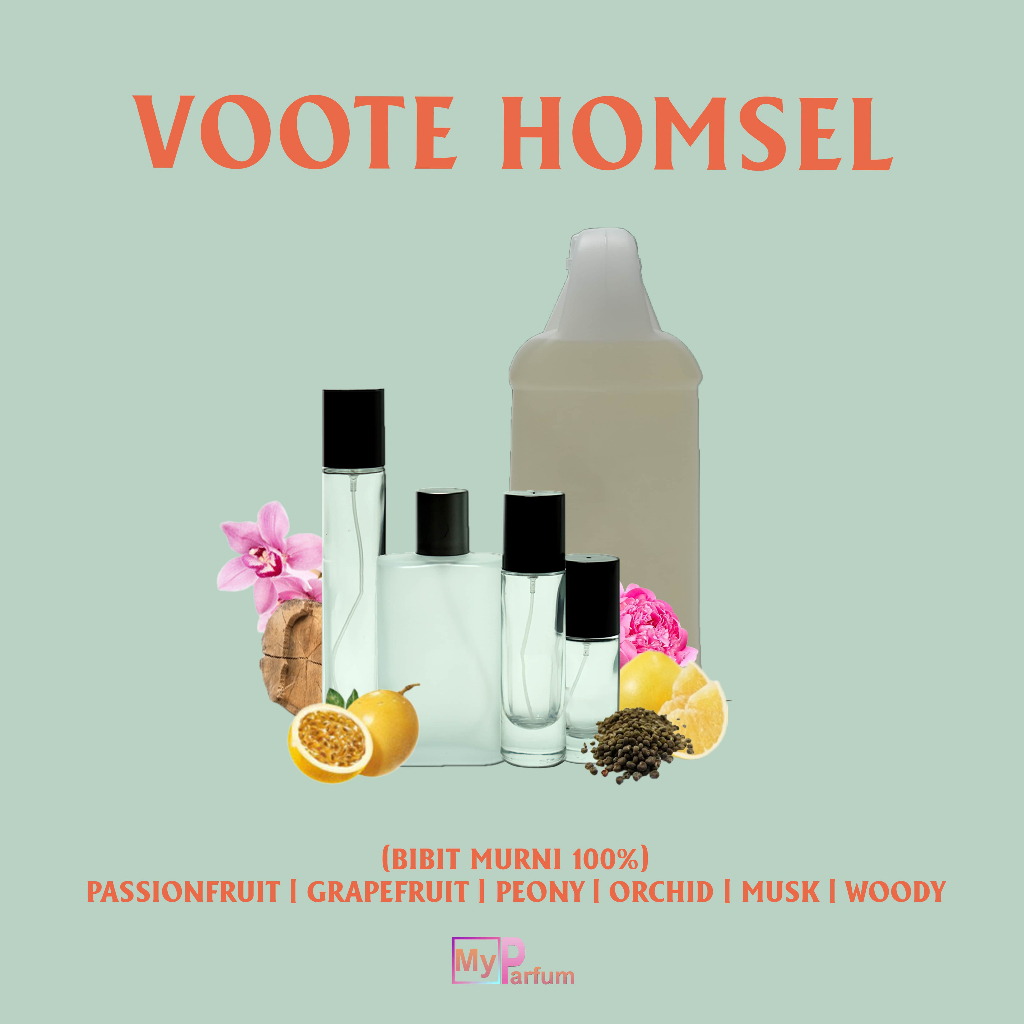 VOOTE HOMSEL - Parfum Nonalkohol Wanita Dengan Aroma Fruity Floral Yang Segar