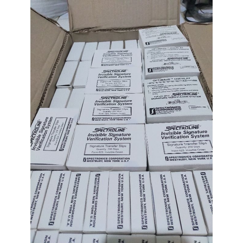 

Kertas Spektroline / overlay 1 set