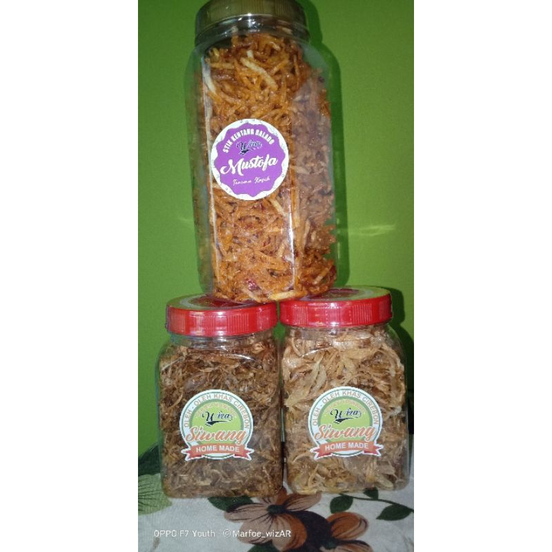 

3 Toples Paket Hemat / Kentang Mustofa / Siwang / Bawang Goreng Sumenep Original