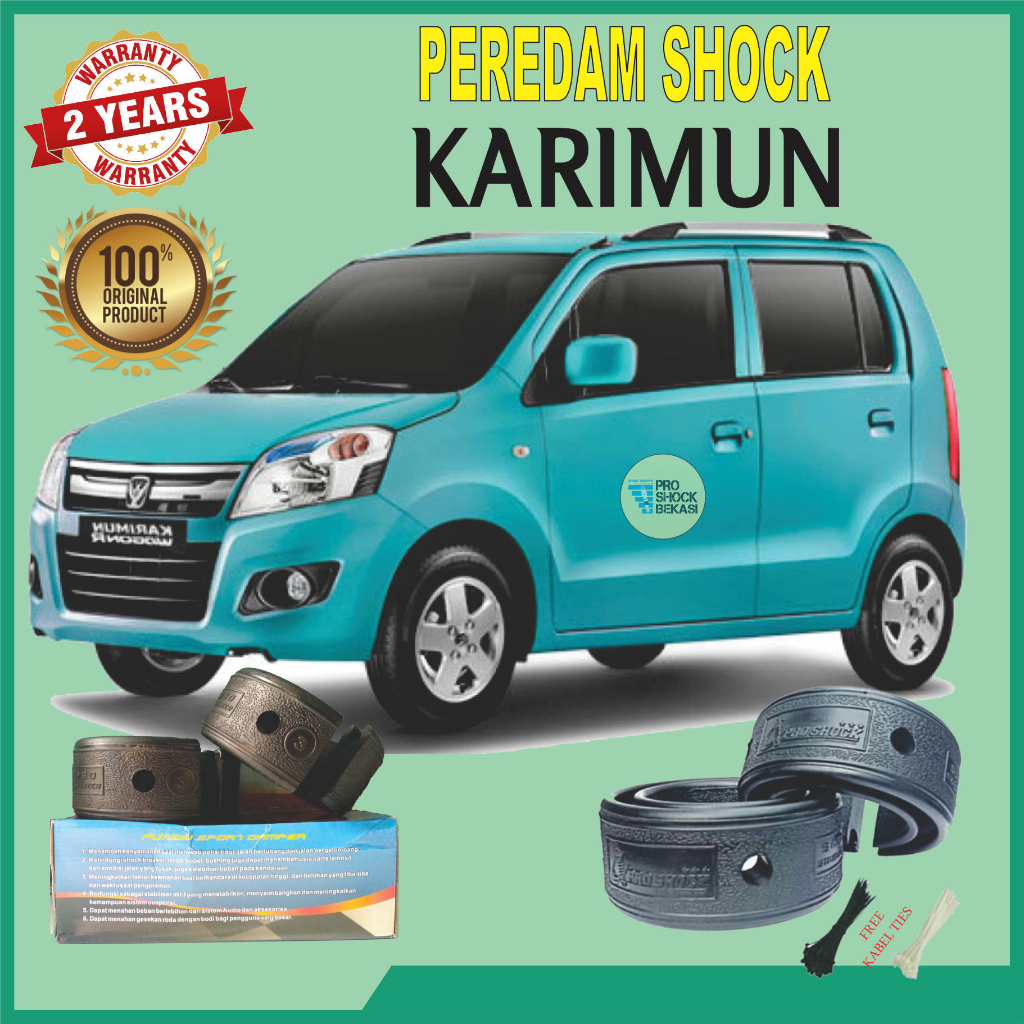 Damper  Pro Shock Stabilizer Spring Buffer Peredam Guncangan Mobil Suzuki Karimun